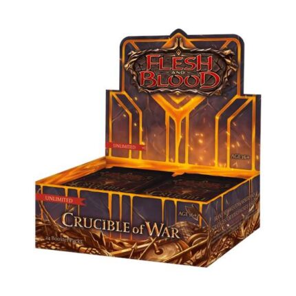 62355 Flesh and Blood Crucible of War Unlimited Booster Display