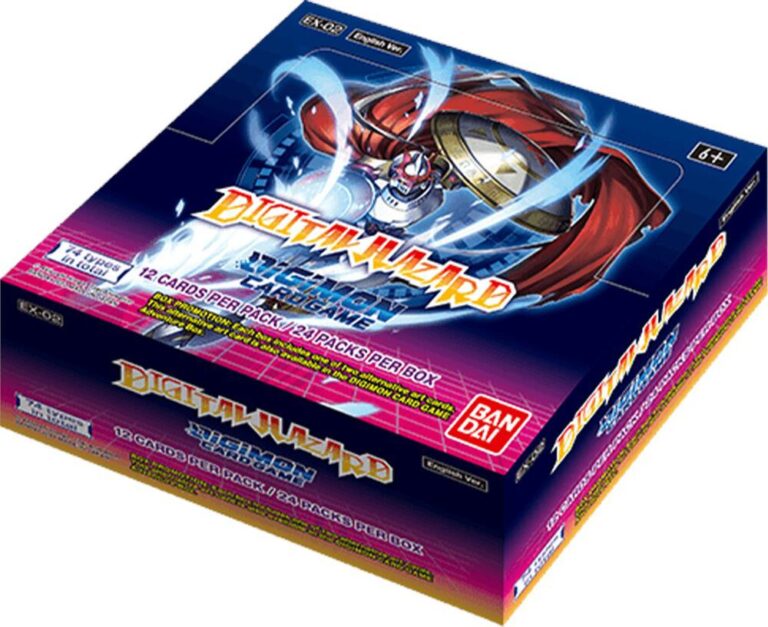77197 Digimon Digital Hazard EX02 Booster Display