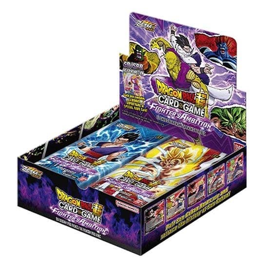81429 Dragon Ball Super Fighter s Ambition BT19 Booster Display