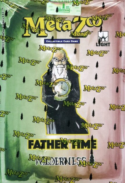84152 MetaZoo Wilderness Theme Deck Father Time EN 1st Edition