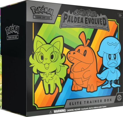 92588 Pokemon Scarlet Violet Paldea Evolved SV02 Elite Trainer Box