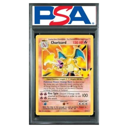 Charizard CEL BS 4 psa