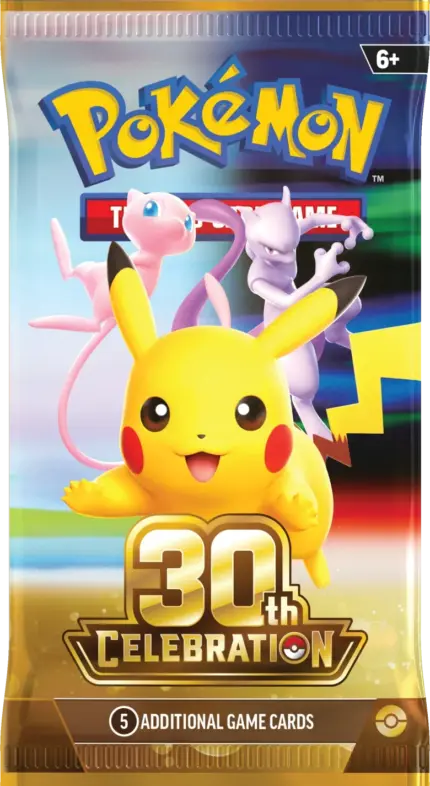 Pokemon TCG 30th Celebration Booster Wrap e10e6ee2 073d 42ba 80fa 4f127d90e069