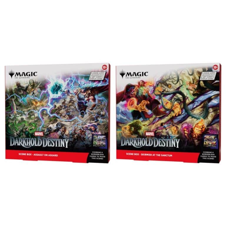 mtg marvel darkhold destiny scene box englisch set je 1x