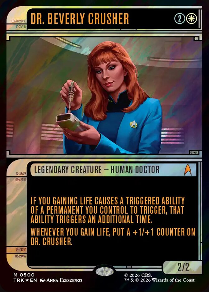 Dr. Beverly Crusher, Mythic aus MTG Star Trek