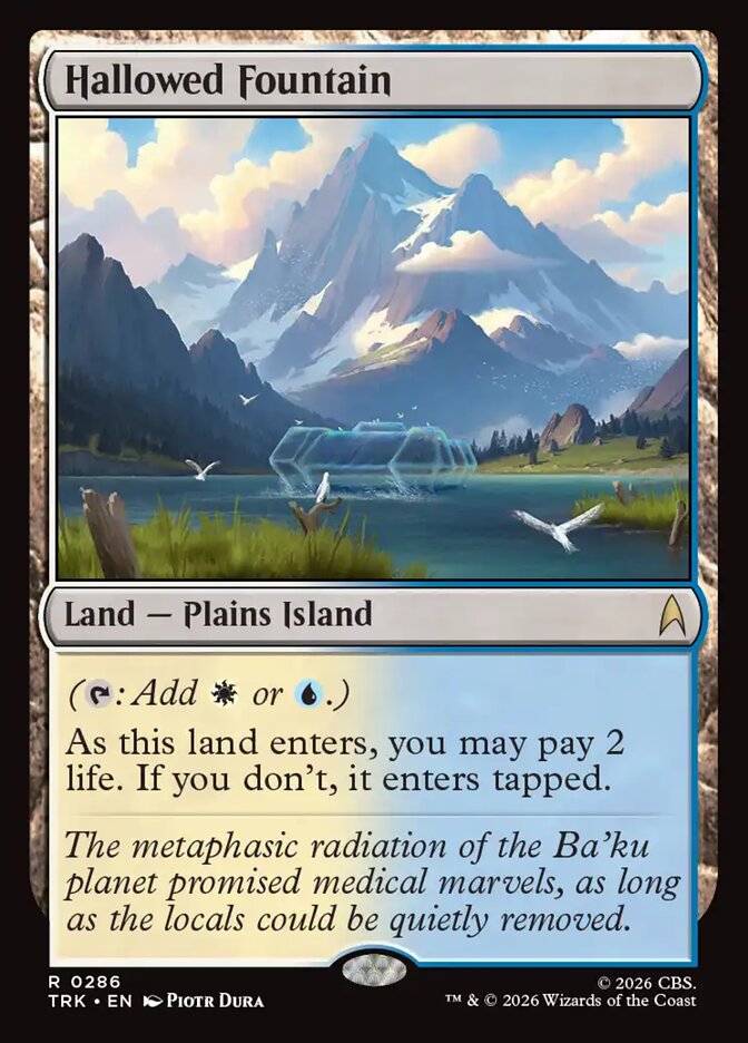 Hallowed Fountain, Karte aus MTG Star Trek