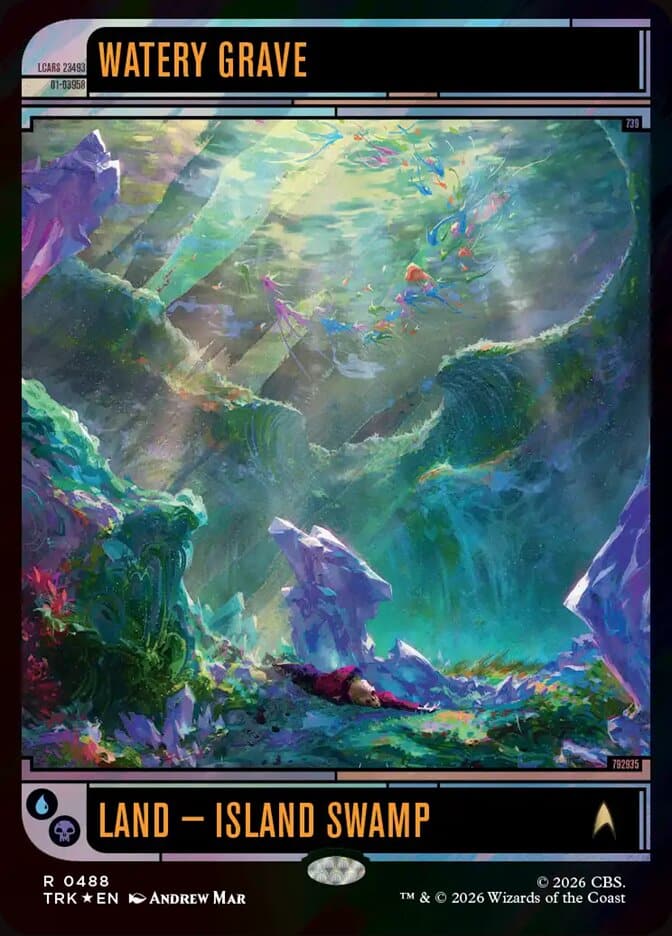 Watery Grave, Rare aus MTG Star Trek