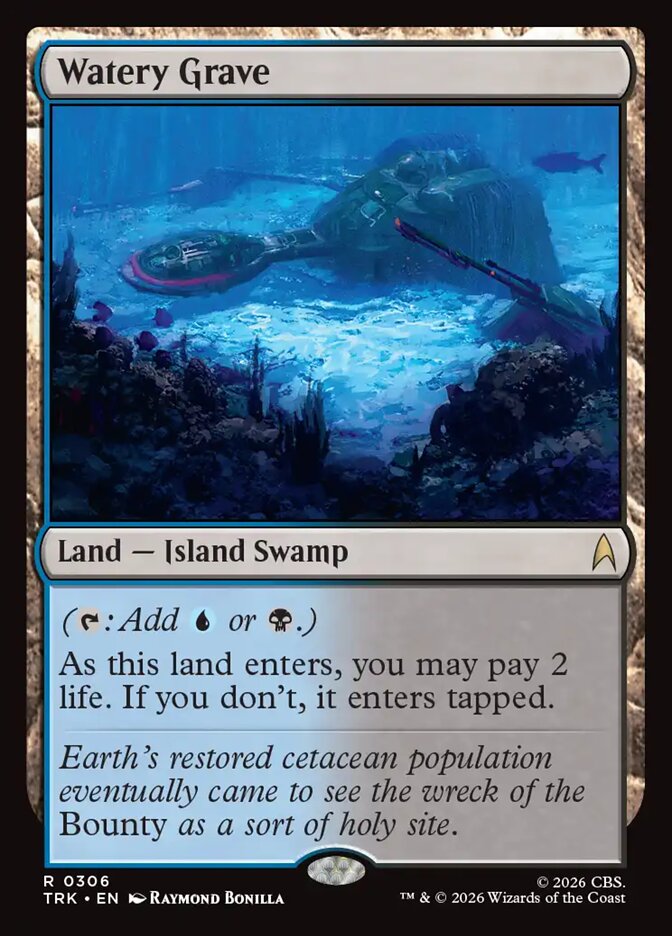 Watery Grave, Karte aus MTG Star Trek