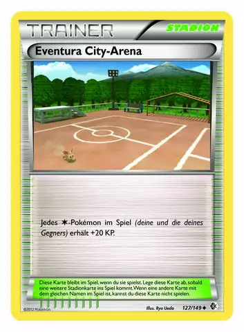stadionkarte Pokémon Sammelkartenspiel